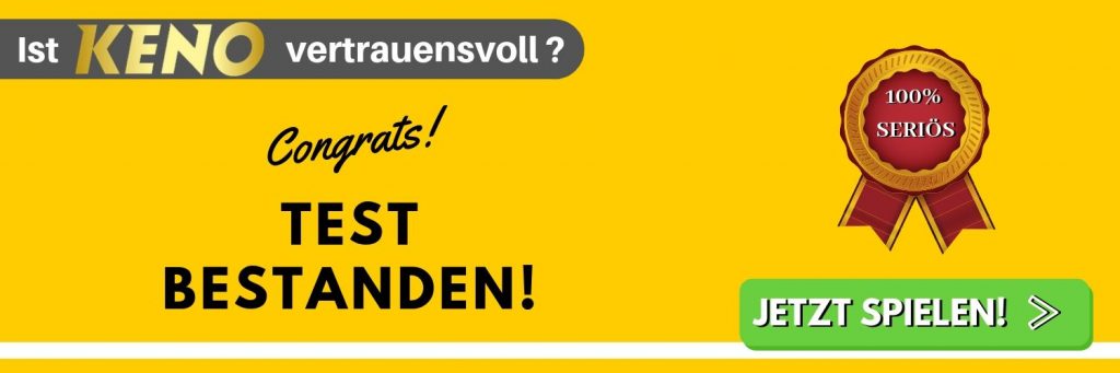 Keno Von Heute Keno Von Heute